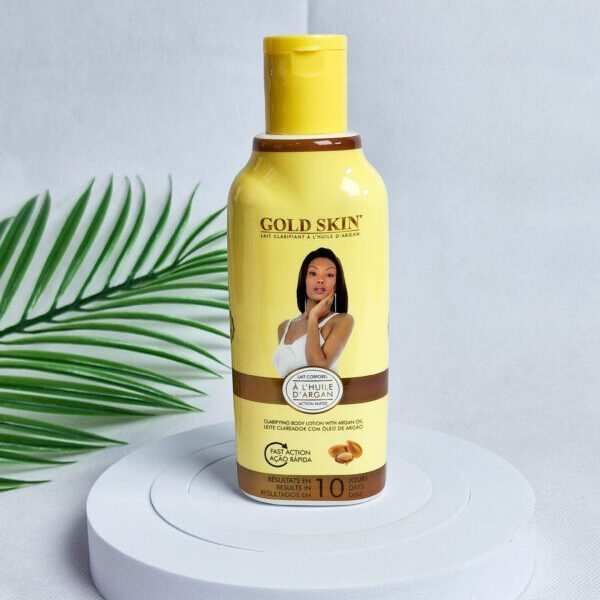 Gold Skin Clarifying Body Lotion with Argan Oil