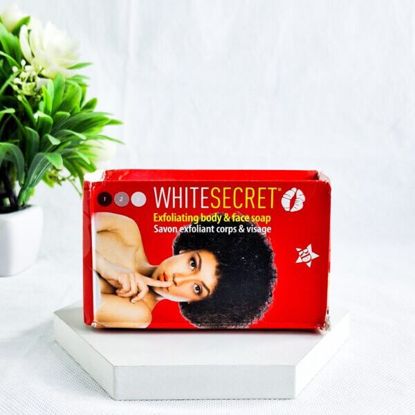 White Secret Exfoliating Body and Face Soap