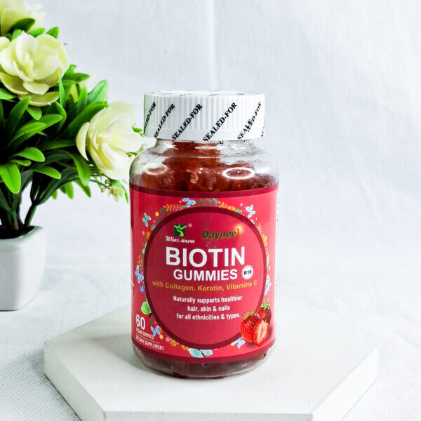 Daynee Biotin Gumiees With Collagen, Keratin And Vitamin C