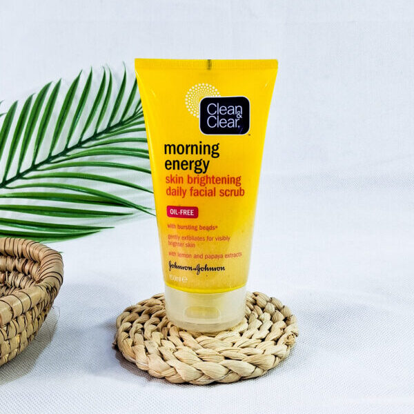 Clean & Clear Morning Energy Facial Scrub Lemon & Papaya Extract