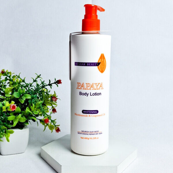 Disaar Beauty Papaya Body Lotion Nicotinamide & Grapeseed Oil