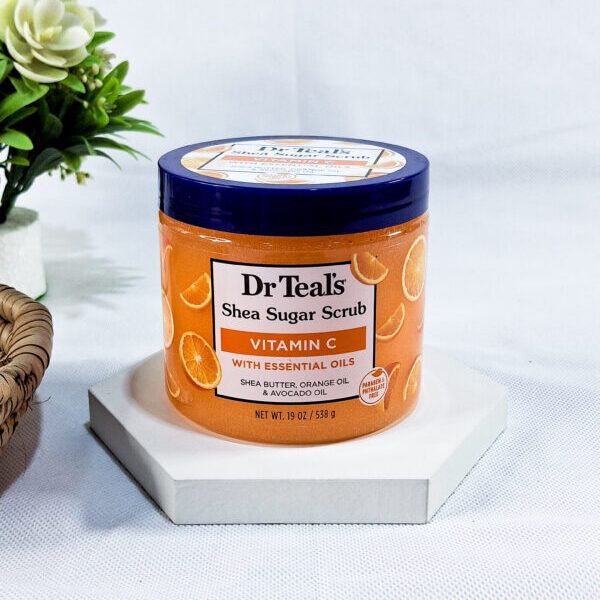 Dr Teals Shea Sugar Scrub Vitamin C with Essential Oils