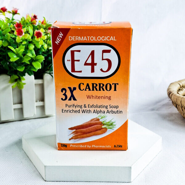E-45 3x Carrot Whitening Soap