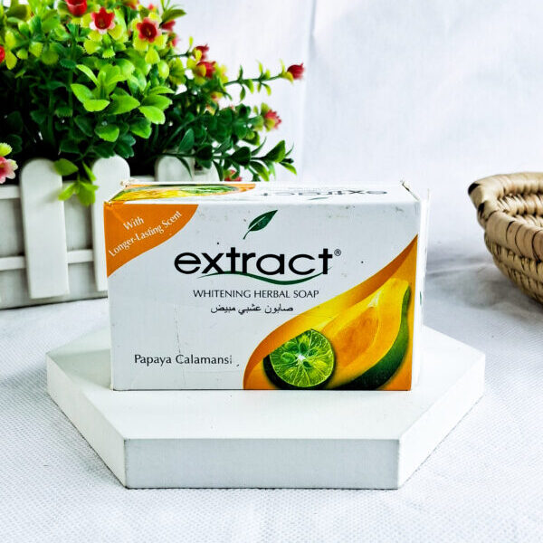 Extract Whitening Herbal Soap Papaya Calamansi