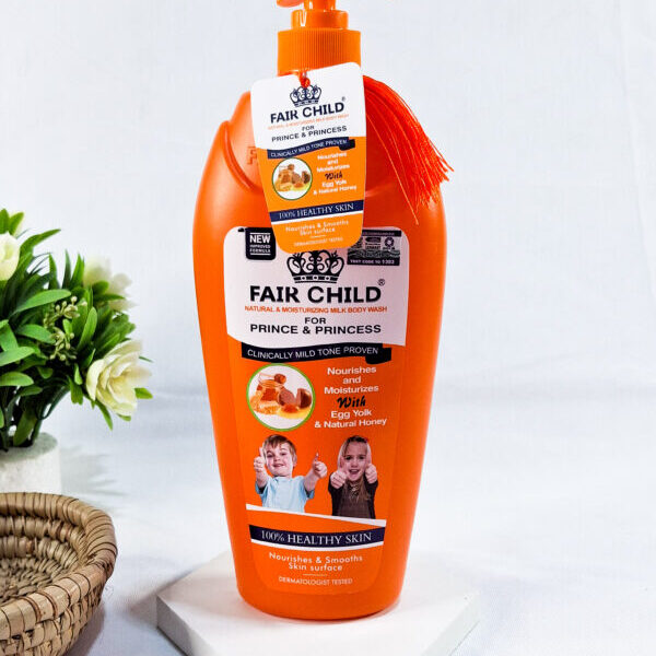 Fair Child Moisturizing Milk Body Wash Egg Yolk & Natural Honey
