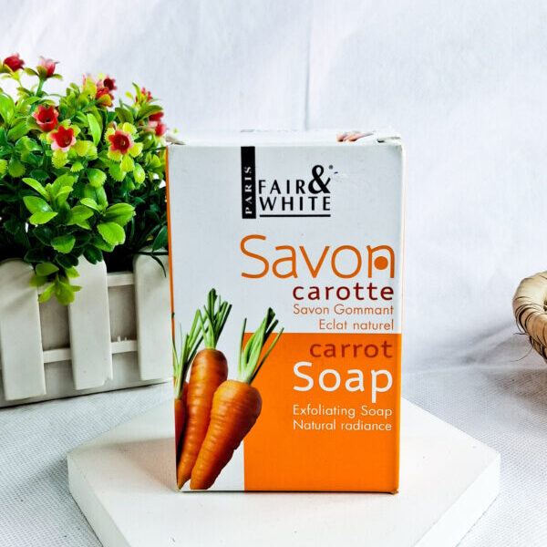 Fair & White Carrot Soap Exfoliating Soap