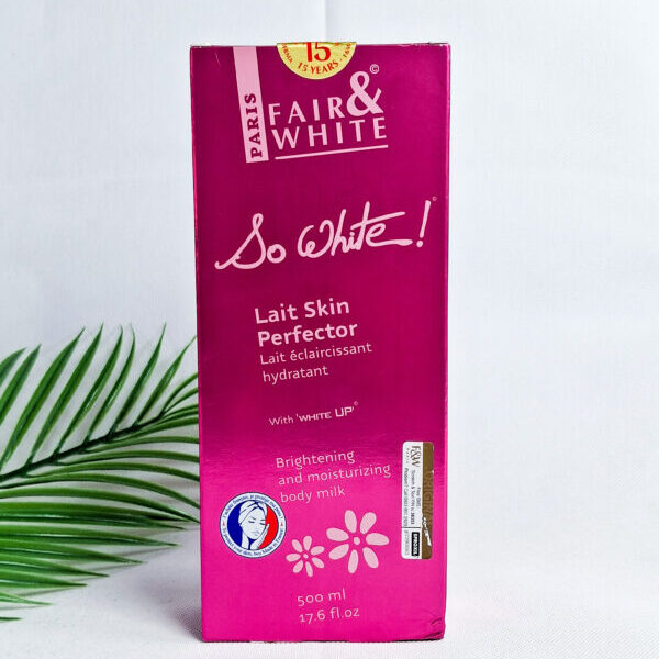 Fair & White So White Brightening & Moisturizing Body Milk