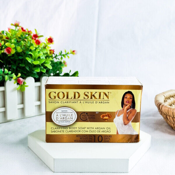 Gold Skin Clarifying Body Soap With Argan Oil