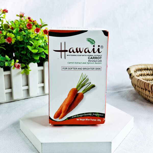 Hawaii Whitening Soap With Herbal Extract Carrot Soap