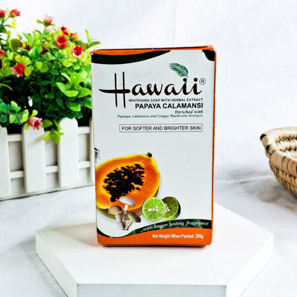 Hawaii Whitening Soap With Herbal Extract Papaya Calamansi
