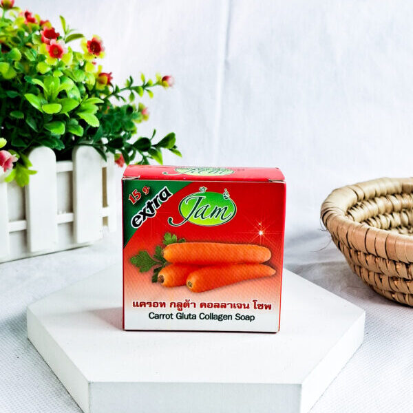 Jam Carrot Gluta Collagen Soap