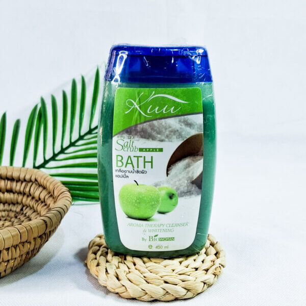 Kuu Spa Salt Scrub Apple Bath