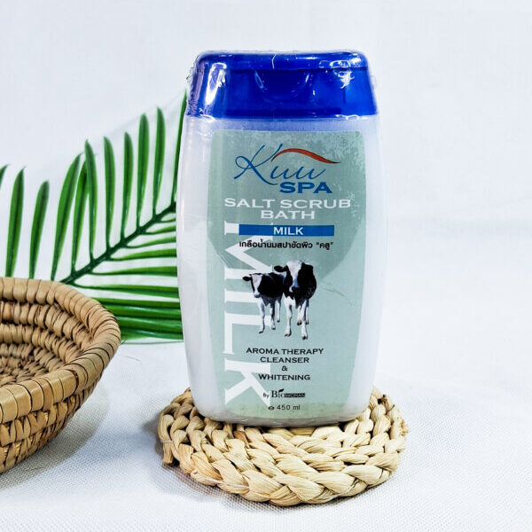Kuu Spa Salt Scrub Milk Bath
