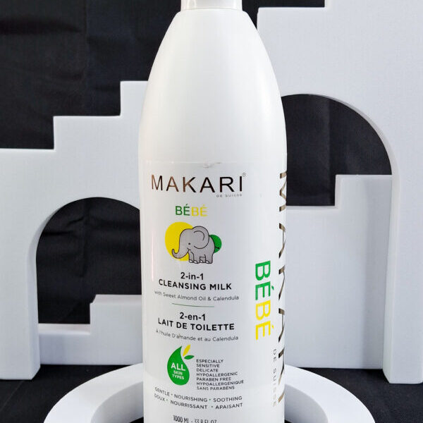 Makari Bebe 2-in-1 Cleansing Milk with Sweet Almond Oil & Calendula