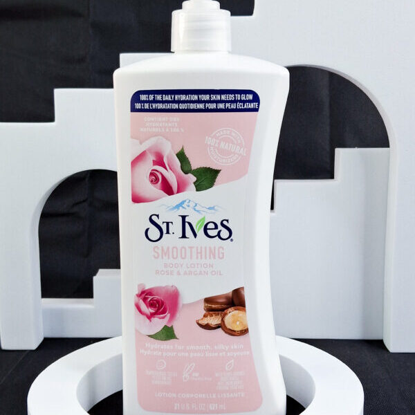 St Ives Smoothing Body Lotion Rose & Argan Oil