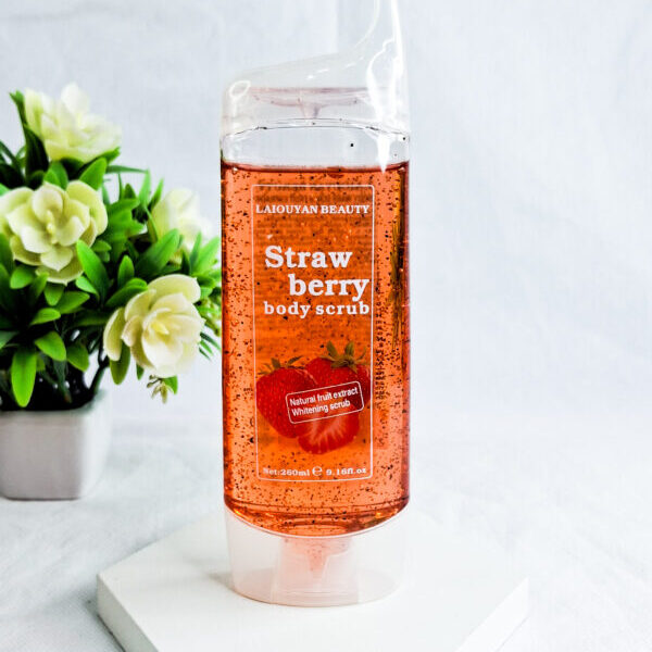 Laiouyan Beauty Strawberry Body Scrub
