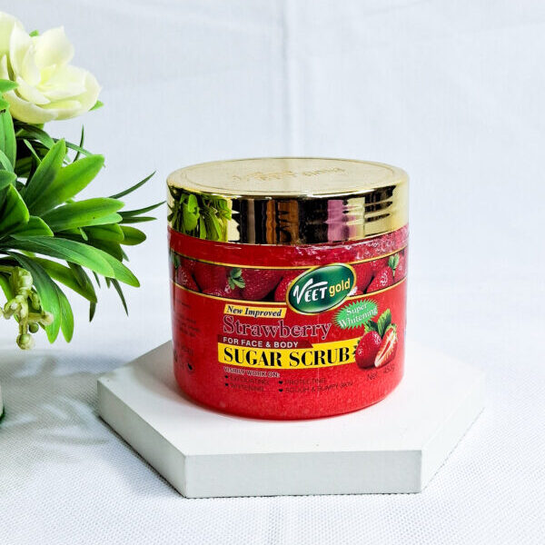 Veetgold Whitening Strawberry Sugar Scrub