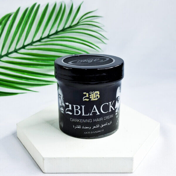 2 Black Darkening Hair Cream