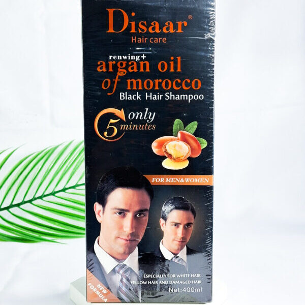Disaar Hair Care Renwing+ Argan Oil Of Morocco Black Hair Shampoo