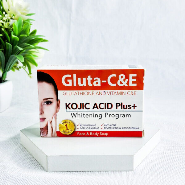 Gluta-C&E Kojic Acid Plus+ Whitening Soap
