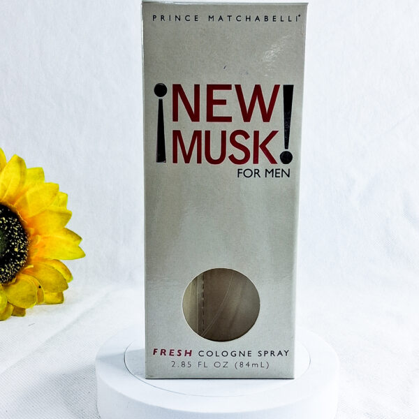 New Musk For Men Fresh Cologne Spray