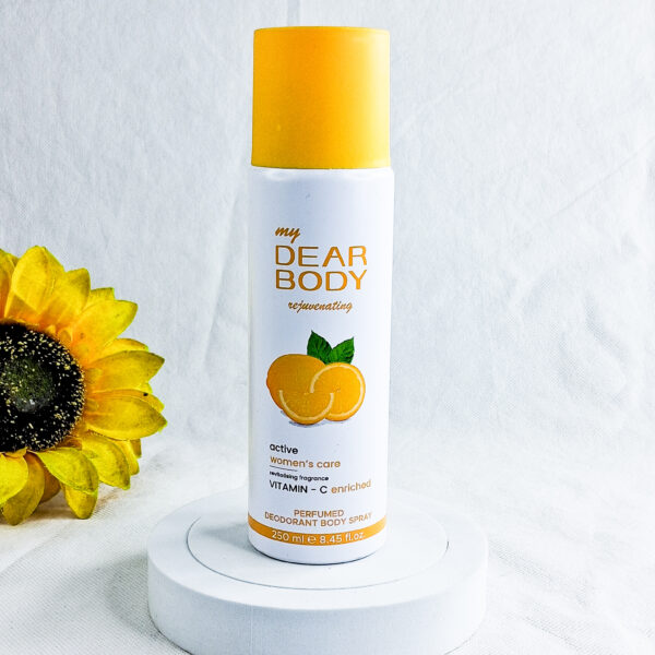 My Dear Body Rejuvenating Active Women's Care Vitamin C Perfumed Deodorant Body Spray