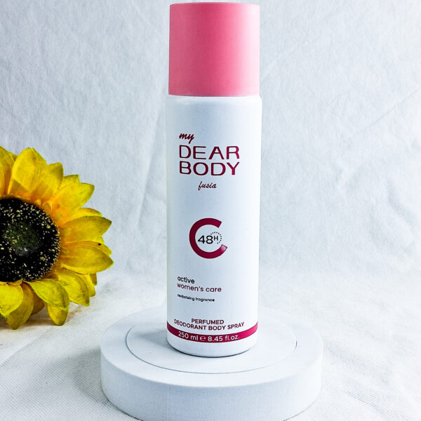 My Dear Body Fusia 48H Active Women's Care Perfumed Deodorant Body Spray
