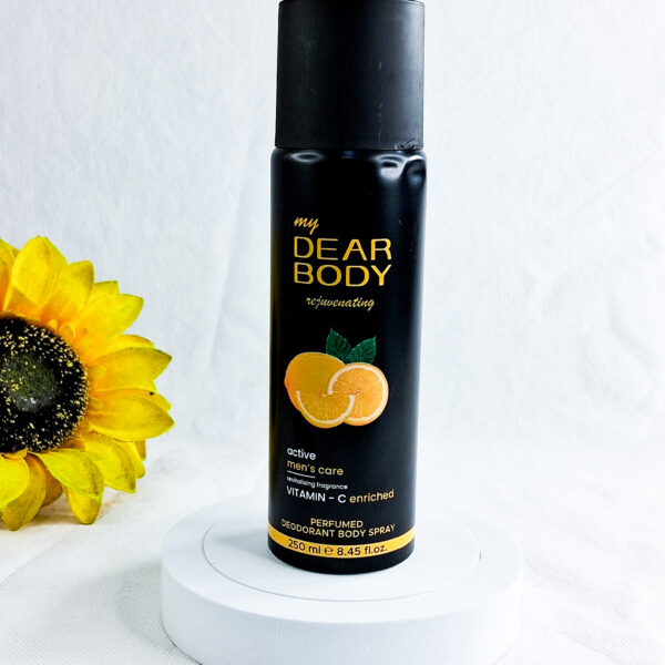 My Dear Body Rejuvenating Active Men's Care Vitamin C Perfumed Deodorant Body Spray