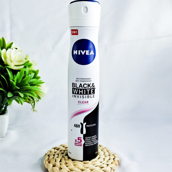 Nivea Anti-Perspirant Black & White Invisible Clear