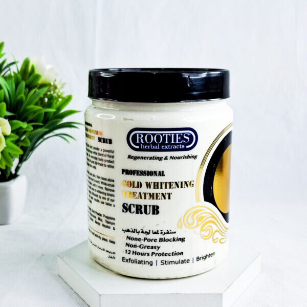 Rooties Gold Whitening Treatment Scrub