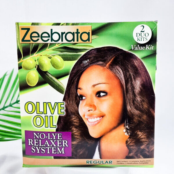 Zebrata Olive Oil no lye Relaxer