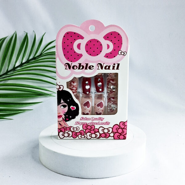 Noble Nail 12pre-Glued Nails