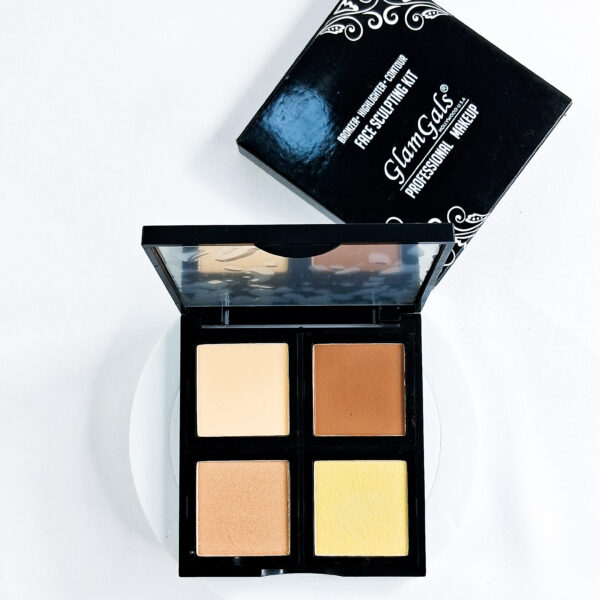 GlamGals Professional Face Sculpting Kit Makeup