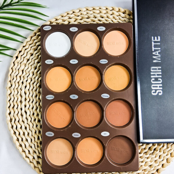 Sacha Matte 12 Colors Contour Palette
