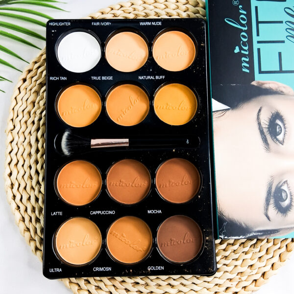 Micolor Fit Me Matte + Poreless 12 Color Powder