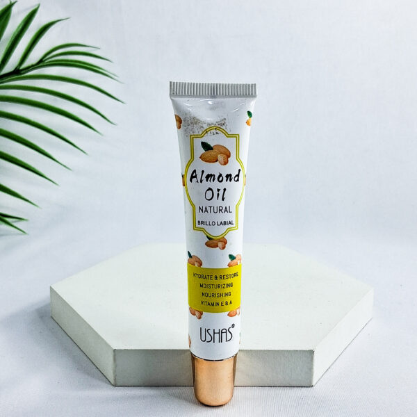 Ushas Almond Oil Natural Brillo Labia