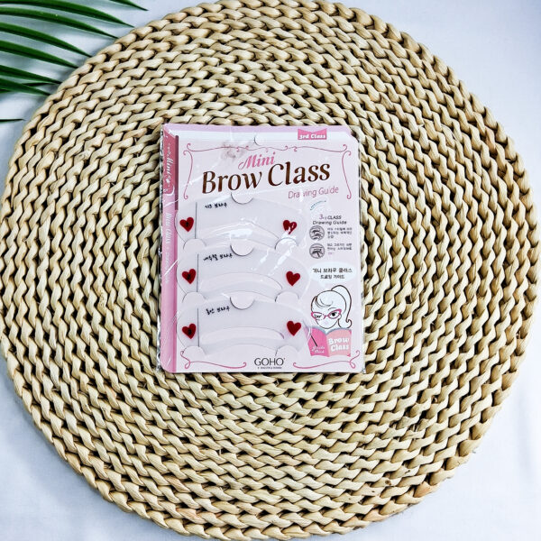 Goho Beautiful Woman Mini Brow Class Drawing Guide