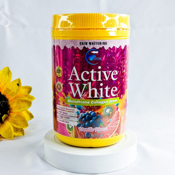 DSM Active White Glutathione Collagen Glow Vanilla Flavour