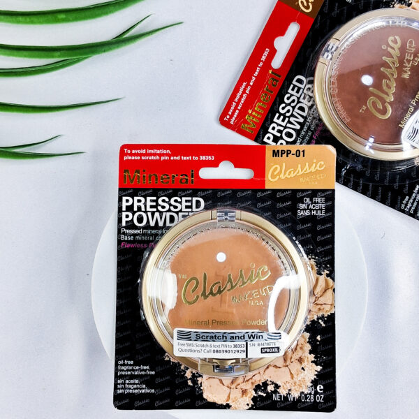 Classic Makeup Usa Mineral Pressed Powder