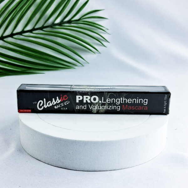 Classic Makeup Usa PRO. Lengthening And Volumizing Mascara