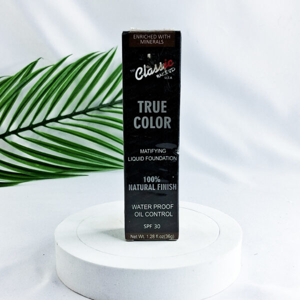 Classic Makeup Usa True Color Matifying Liquid Foundation