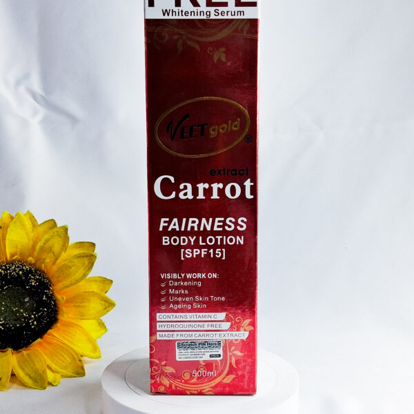 VeetGold Extract Carrot Fairness Body Lotion SP15