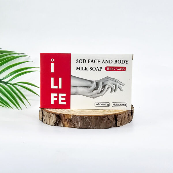 iLife SOD Face and Body Milk Soap Body Wash
