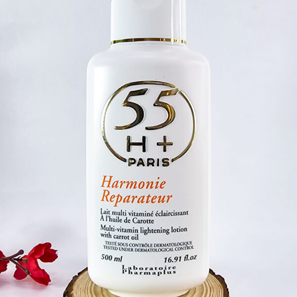 55 H+ Paris Harmonie Reparateur Multi-Vitamin Lightening Lotion with Carrot Oil