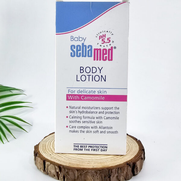 Baby Sebamed Body Lotion with Camomile