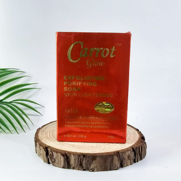 Carrot Glow Exfoliating Purifying Soap