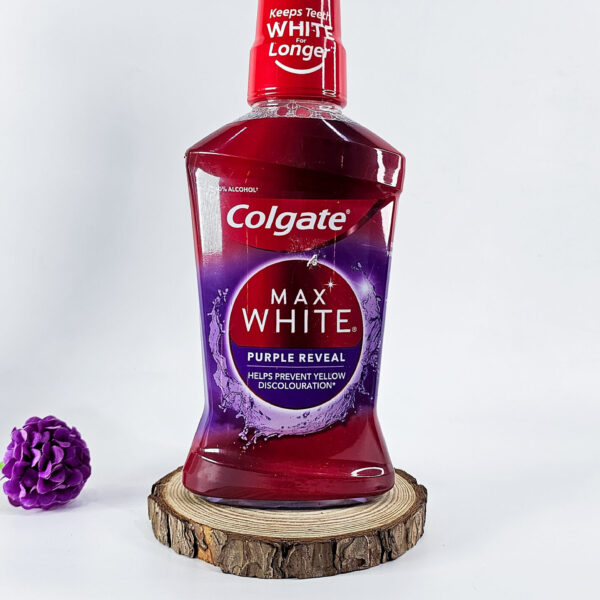 Colgate Max White Purple Reveal Mouthwash