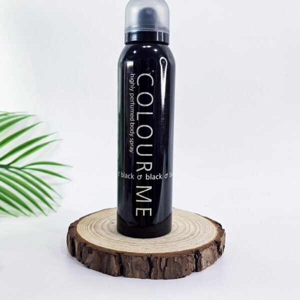 Colour Me Black Highly Perfumed Body Spray