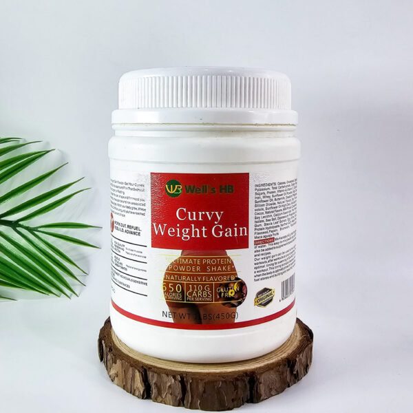 Well’s HB Curvy Weight Gain Ultimate Protein Powder Shake