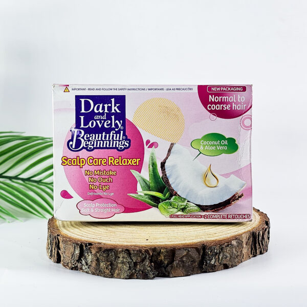 Dark and Lovely Beautiful Beginnings Scalp Care Relaxer